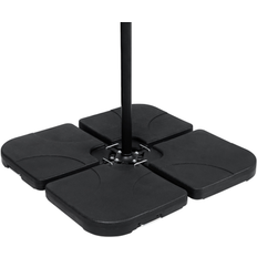 Garden & Outdoor Environment Greemotion Tengram Black Cantilever Offset Umbrella Base with Handles