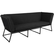 Brafab vence 3 Brafab Vence 3-Sitzer Sofa Black Sofá de Exterior