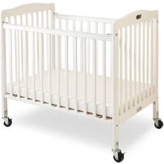 Beds L.A. Baby Wooden Standard Crib w/ Mattress Wood