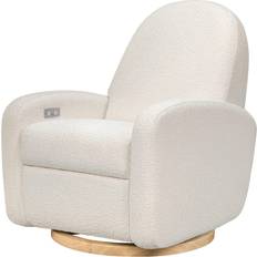 Gold Sitting Furniture Babyletto Nami Electronic Power Recliner and Swivel Glider with USB Port