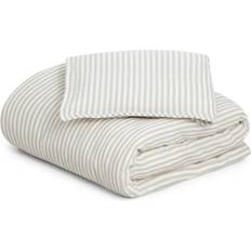 Garbo&Friends Stripe Anjou Sengesæt Musselin 100x130 + 35x55 Børnesengetøj