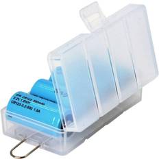 Cr123a 10 Soshine SBC-027 Battery box 4x CR123A, 16340 L x W x H 73 x 41 x 22 mm