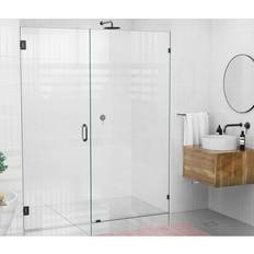 Showers Glass Warehouse 78" x 65.5" Frameless Shower Door