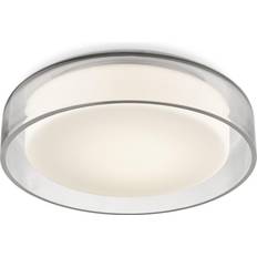 Glass Ceiling Flush Lights Kuzco FM48610 Aston Mount Ceiling Flush Light