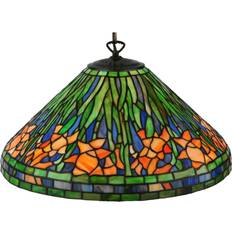 E14 Ceiling Lamps Meyda Tiffany Hanging Daffodil 20 Pendant Lamp