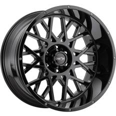 Car Rims Vision 412 Rocker 18x9 8x170 +12mm Gloss Black Wheel Rim 18"