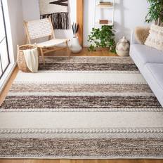 Brown and white rugs Safavieh Natura Collection White, Brown, Black