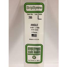 Polystyrol L-profil 350 x 4 x 4 mm 3 stk