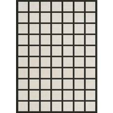 Layered Layered Avenue Checked Ullmatta Svart, Vit cm