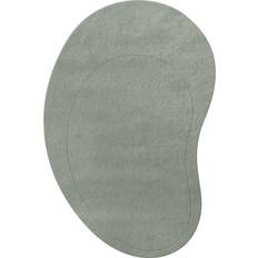Layered Layered Residue wool carpet Green cm