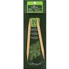 Clover Takumi Bamboo Circular Knitting Needles 29"-Size 15/10mm