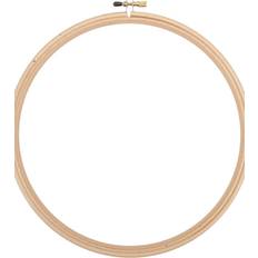 Embroidery Hoops & Frames Natural Frank A. Edmunds Wood Embroidery Hoop W/Round Edges 10"