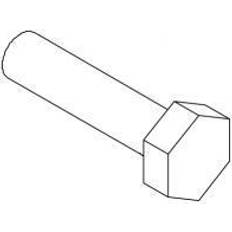 CUBIC Skrue Din933 A4 U/skaft