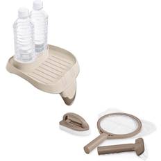 Cleaning Equipment Intex PureSpa Hot Tub and Pool Attachable Snack Cup Holder and Maintenance Accessory Kit