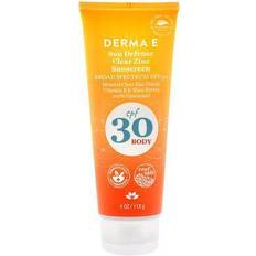 Derma 30 Derma E Sun Defense Clear Zinc Sunscreen SPF 30 Body