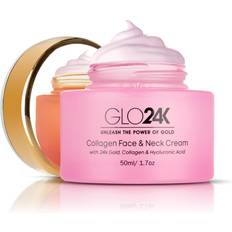 Neck Creams Collagen Face & Neck Cream with 24k Gold Collagen & Hyaluronic Acid 1.7fl oz