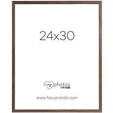 Focus Rock Walnut Veneer 24 x 30 Ramme