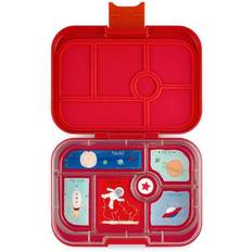 Yumbox madkasse 6 rum Yumbox madkasse med 6 rum Red Space