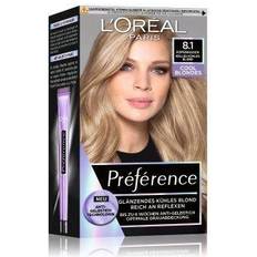 L'oreal preference L'Oréal Paris Indsamling Préférence Cool Blondes Hårfarve 8.1 Copenhagen/Light Cool Blonde