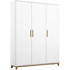 Carlsson 3 Door Alpinweiß 203 cm H X 136 cm W X 53 cm D