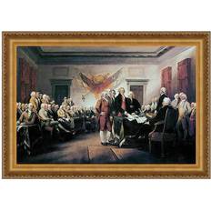 Design Toscano Declaration Of Independence Canvas Replica Painting Small Framed Art