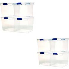 Homz Heavy Duty Clear Storage Box