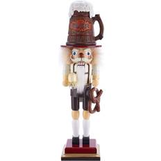 Kurt Adler 17.5 Inch Beer & Pretzel Hollywood Nutcracker Schiantanoci