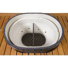 Bålfad grill tilbehør Primo Grill Kuldeler Oval XL 400