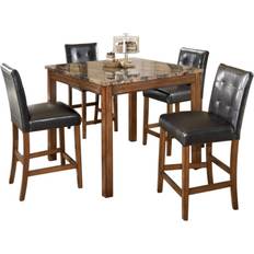 Ashley Brown Dining Sets Ashley Theo D158-233 Dining Set