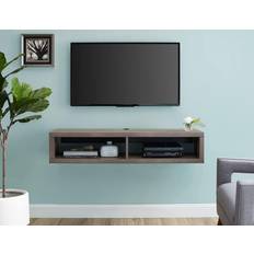 Tv stand light wood Mounted Entertainment Center TV Bench