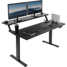 Electric standing desk Vivo Electric 2-Tier Writing Desk