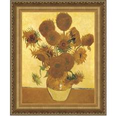 Brown Posters Design Toscano 26.25X32.25 SUNFLOWERS 1888 sunflowers Poster