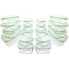 Kinetic Glass Food Storage Set of 36