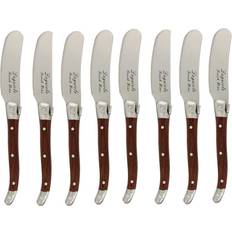 Gray Butter Knives French Home Laguiole Spreaders Set/8 Butter Knife