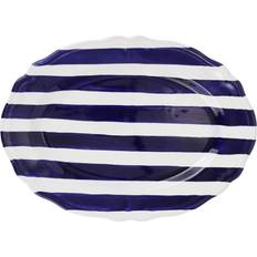 Vietri Amalfitana Stripe Oval Serving Dish