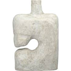 Paper Vases Bloomingville Grey Paper Mache Vase