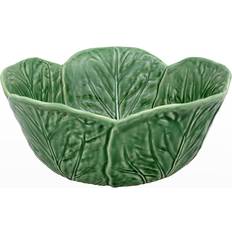 Green Salad Bowls Bordallo Pinheiro Cabbage Green Tall Salad Bowl