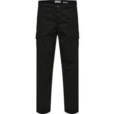 172 Slim Tapered Fit Cargo Pants - Black