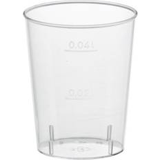 Schnapsgläser Papstar Gläser für Schnaps 4 cl PS 40 Stück Schnapsglas 4Stk.