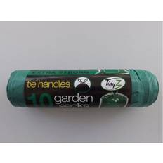 Garden Bags Tie Handle Garden Bags Roll of 10 [B2483]