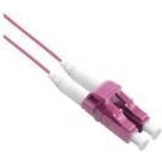 Lila Elkablar Roline 21.15.9265 LWL-kabel"SLIM 50/125µm OM4, LC/LC" 10 m violett