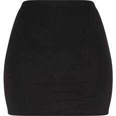 PrettyLittleThing Split Mini Skirt - Black