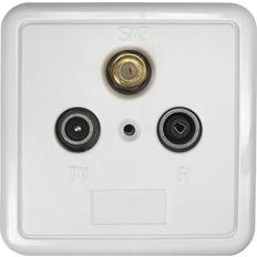 Ethernet, Data & Phone Outlets på tilbud Axing SSD 2-10, 78 mm, 44 mm, 78 mm [Levering: 4-5 dage]