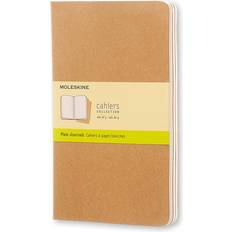 Moleskine Cahier Journal Set 3 Quaderni Con Pagine Bianche 13 x 21 cm - Marrone