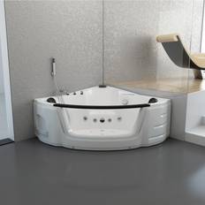 Home Deluxe Whirlpoolbad Met Lichttherapie LAGUNA L MINI 135 x 135 cm