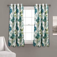 Lush Decor Blue Floral Paisley