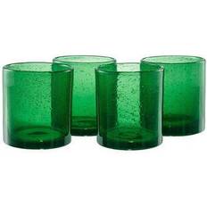 Green Whiskey Glasses Artland Iris Green Double Old Fashioned Whiskey Glass