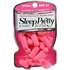 Rose Équipements de protection Sleep Pretty in Pink Women's Ear Plugs Pair