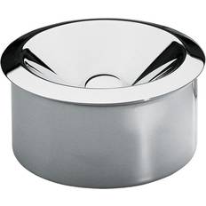 Alessi 90010/I Aschenbecher edelstahl/glänzend poliert/H 5,5cm Ø 11cm