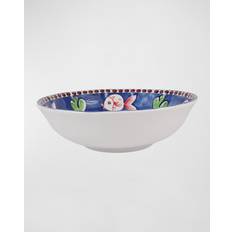 Green Bowls Vietri Melamine Campagna Pesce Large Serving Bowl